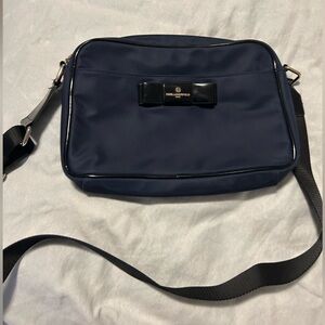 Karl Lagerfeld Midnight Blue Messenger Bag